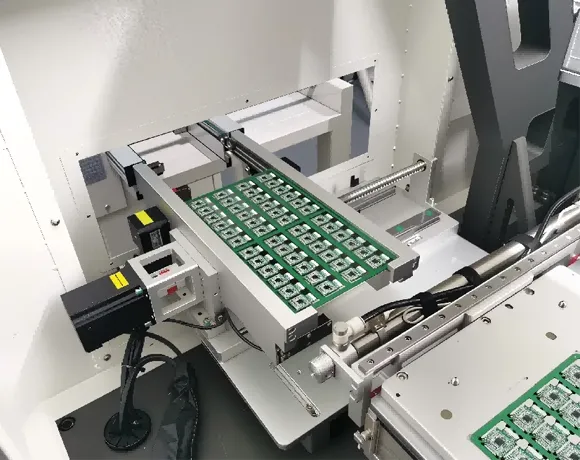 Specialized Product Board Separation Fixture Rail Entry Method