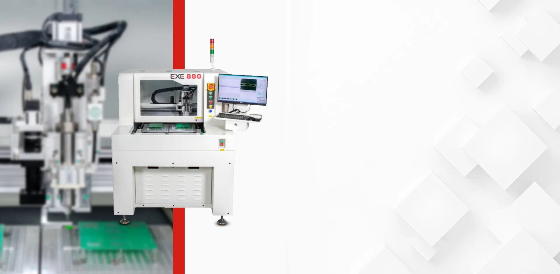 EXE 880 Offline PCB Depaneling Machine