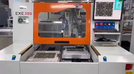 EXE 380 Offline Integrated Milling and Sawing Depaneling Machine