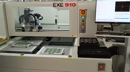 EXE 910 Offline Dual-spindle PCB Depaneling Machine Details