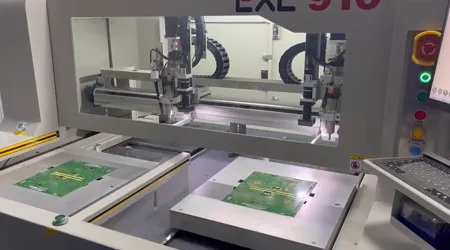 EXE 910 Offline Dual-spindle PCB Depaneling Machine